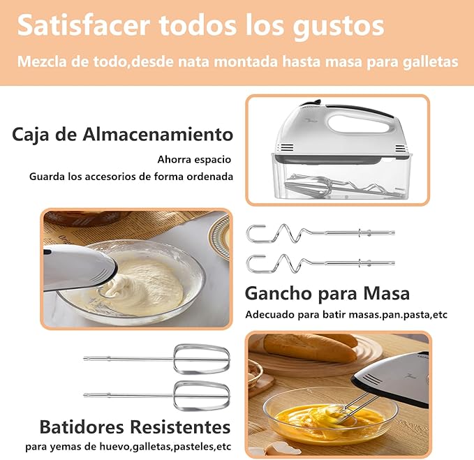 Batidora eléctrica 7 velocidades + ENVÍO GRATIS + PAGAS en CASA